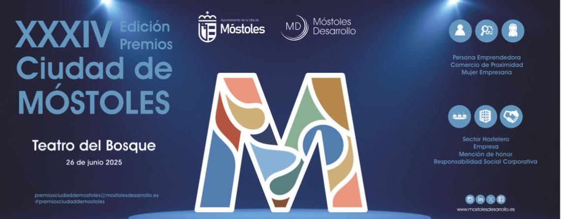 XXXIV Edición Premios Ciudad de Móstoles.